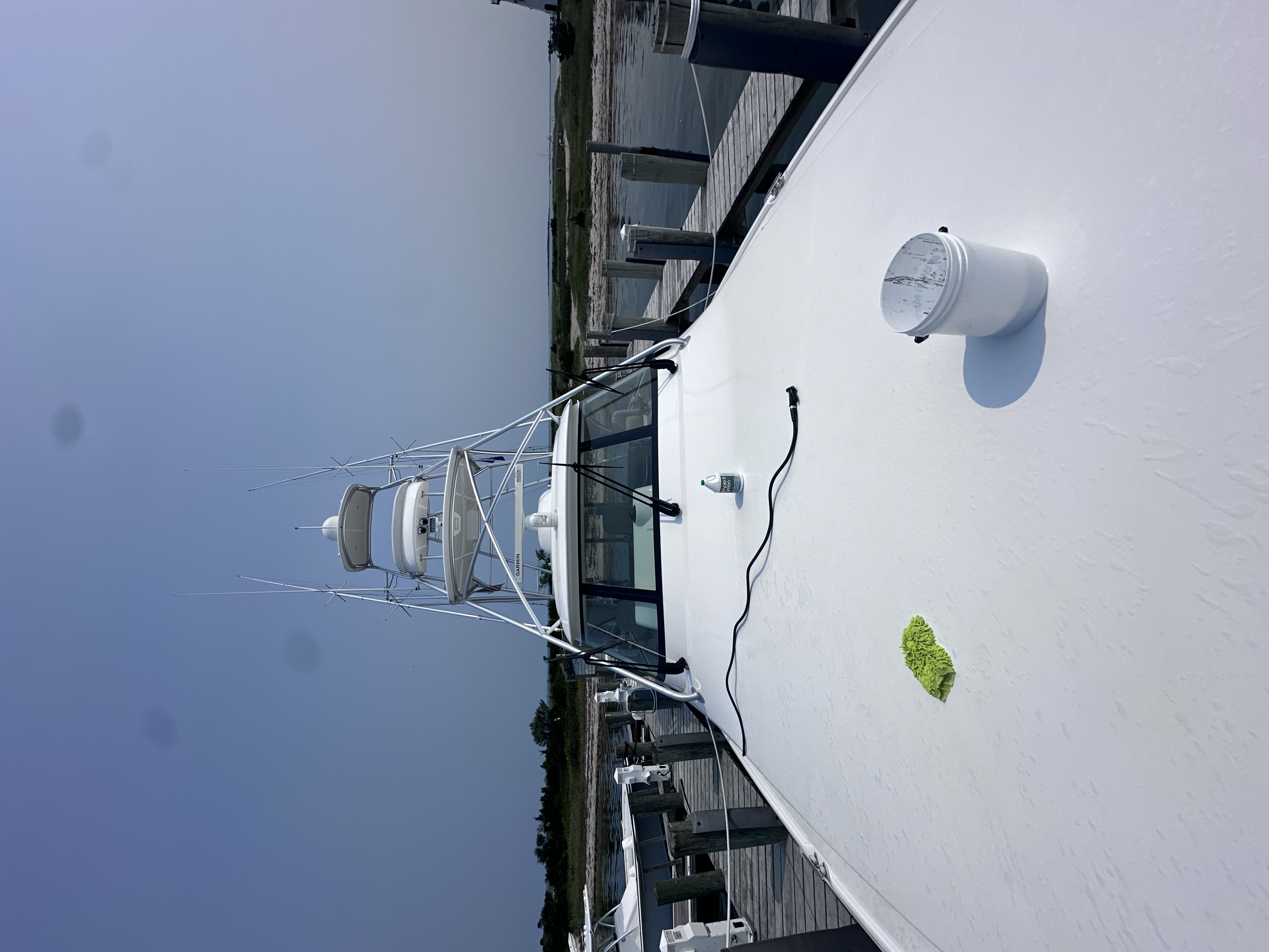 Viking yacht after professional detail